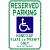 disabled parking