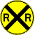 railroad sign
