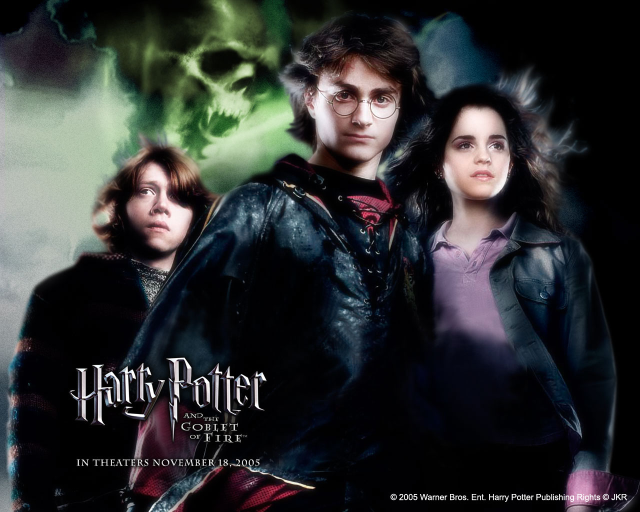 Harry, Ron, and Hermione